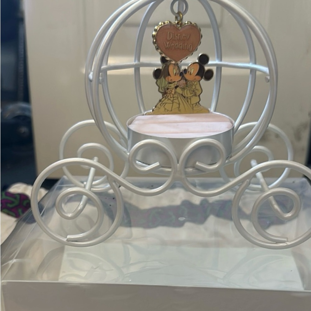 Tokyo Disney Wedding Carriage Ring Holder